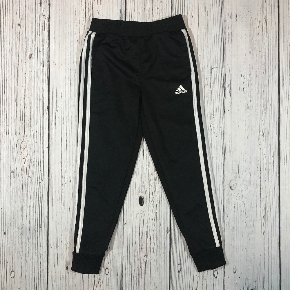 Girls Adidas Black Joggers
